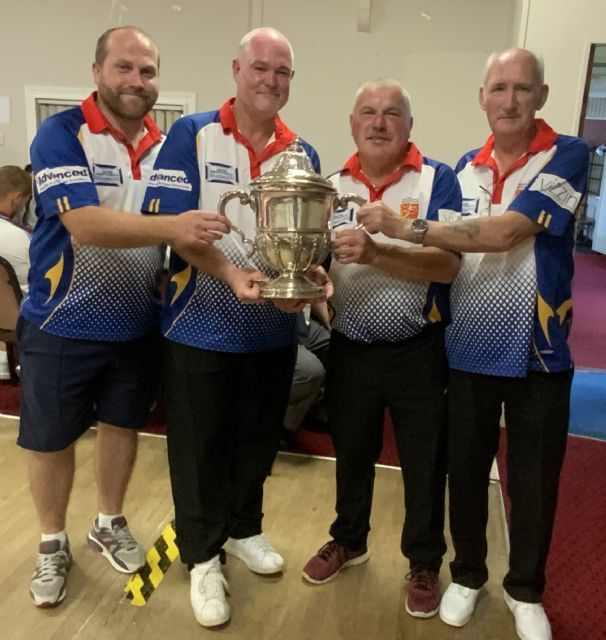 From left Ryan Cunningham, Nigel Walker, Harry Cunningham and Andy Clark